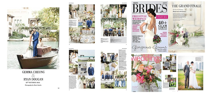 my lovely wedding Dubai press page 