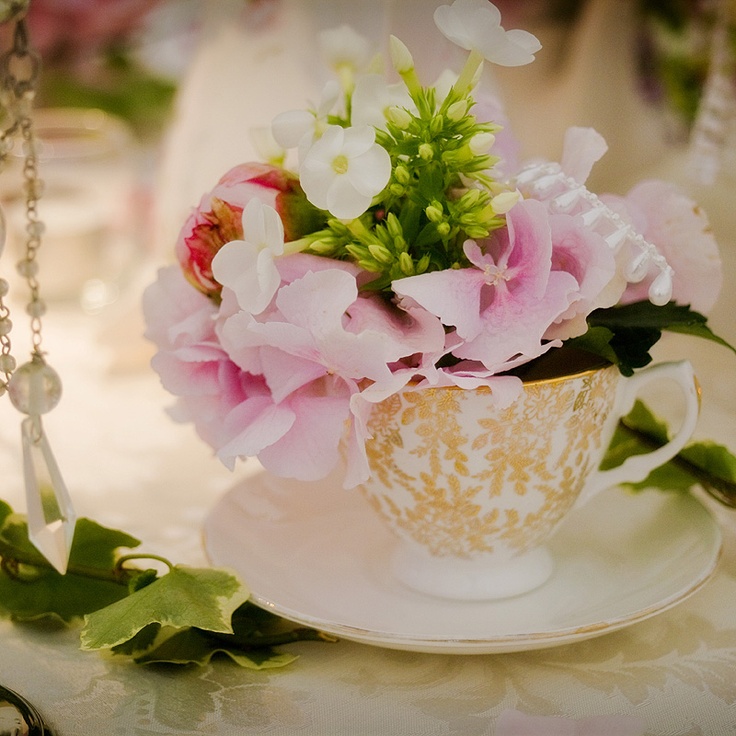 Tea cup wedding inspiration
