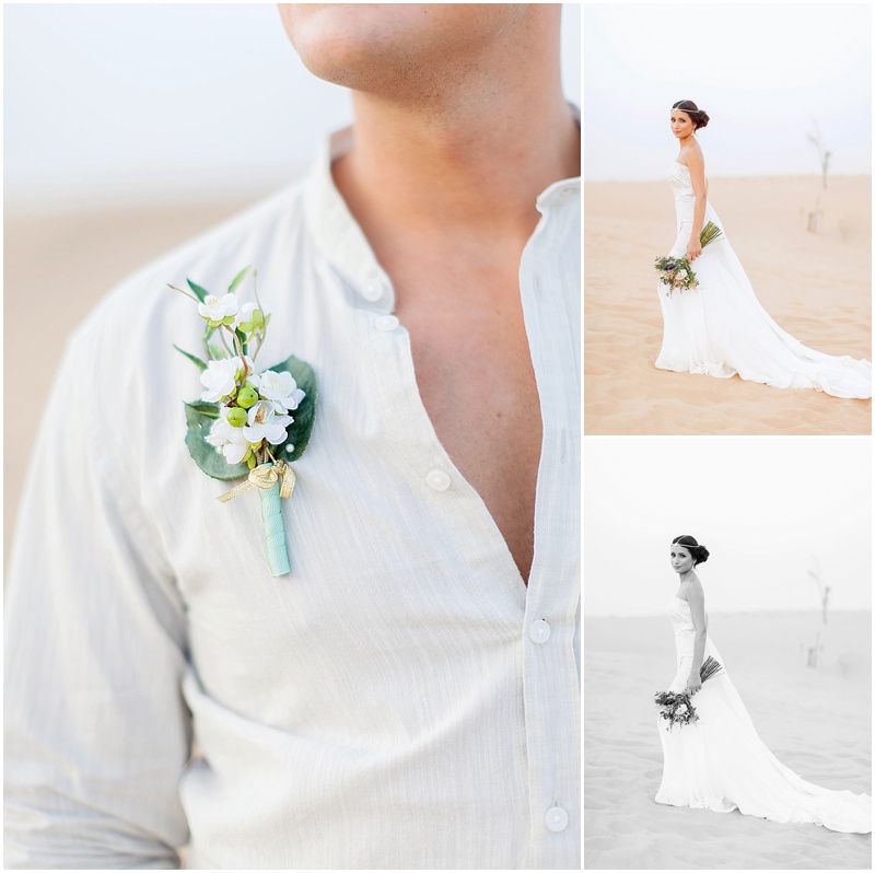Styled Shoot - Dubai Desert - Mint green, teal and gold. Photography by Maria Sundin 