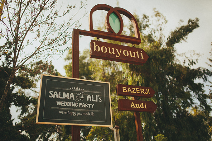 Gorgeous Lebanon wedding with a rustic chic theme 