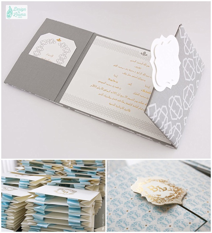 Design by Louma - Luxury wedding stationery 