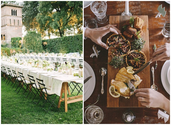 Inspiration for a outdoor summer wedding. Images from Pinterest. 