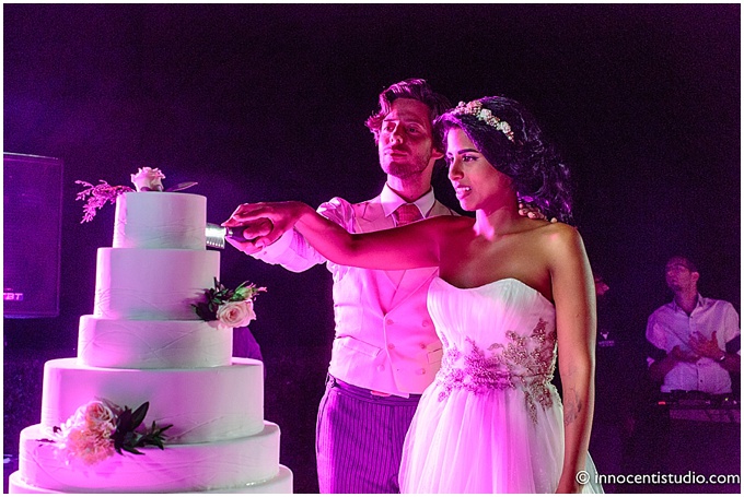 Wedding in Italy featured on Dubai wedding blog. Rustic elegance with amazing stationery. 