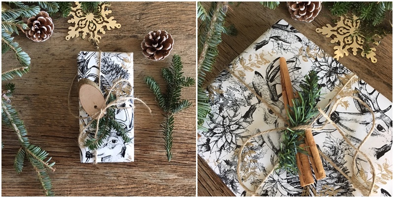 Christmas wrapping ideas - festive wrapping 